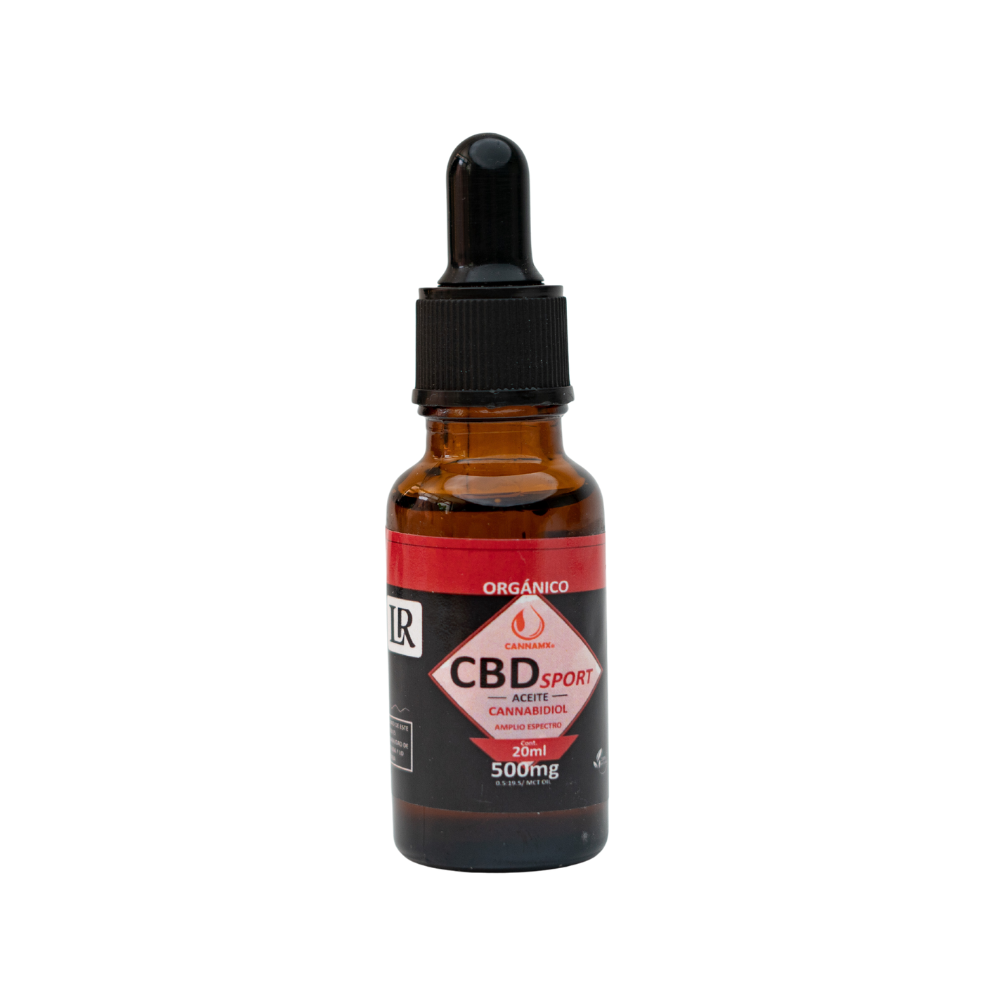 CBD Sport 500 mg | Aceite de CBD para rutina deportiva