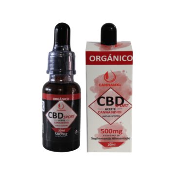 CBD Sport 500 mg | Aceite de CBD para rutina deportiva